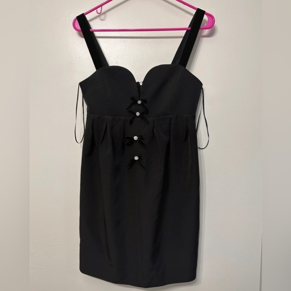 ZARA JEWEL BUTTON STRAPPY DRESS